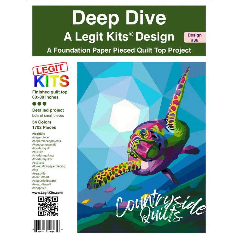Deep Dive Quilt Kit QK036