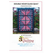 DOUBLE HOUR GLASS QUILT PATTERN Quilt Pattern 85035 3DQ6969