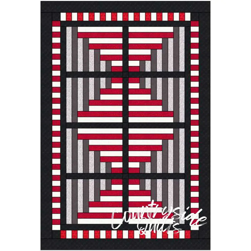 DOUBLE HOUR GLASS QUILT PATTERN Quilt Pattern 85035 3DQ6969