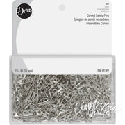 Dritz 1-1/16’’ Curved Safety Pins Nickel-Plated Steel