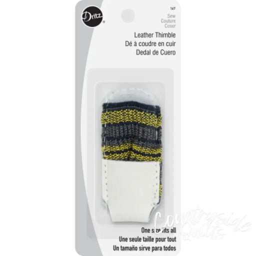 Dritz Adjustable Leather Thimble 167