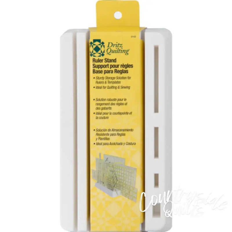 Dritz Plastic Ruler & Template Stand 10 Slots White 3143