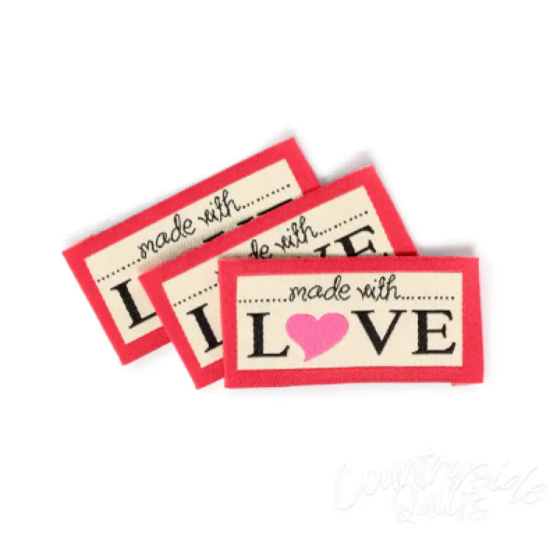 Dritz Sew-on Woven Quilt Labels Assorted 9 pc 3244