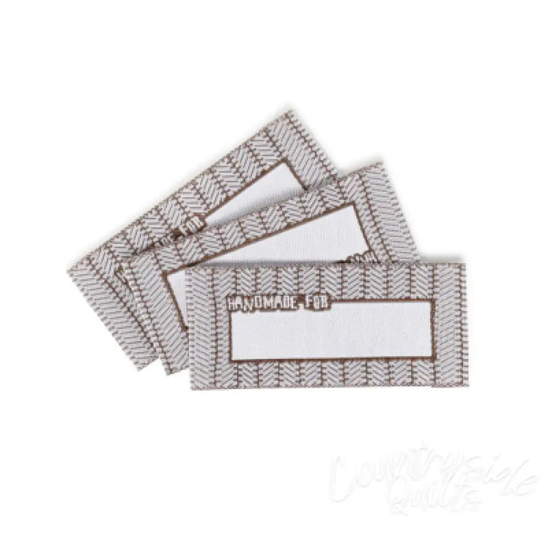 Dritz Sew-on Woven Quilt Labels Assorted 9 pc 3242