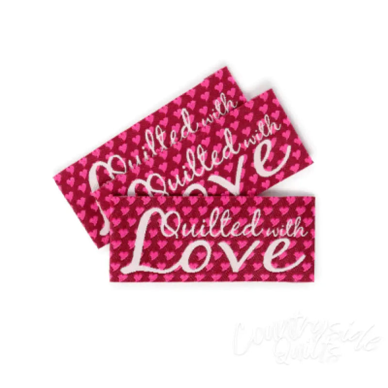 Dritz Sew-on Woven Quilt Labels Assorted 9 pc 3342