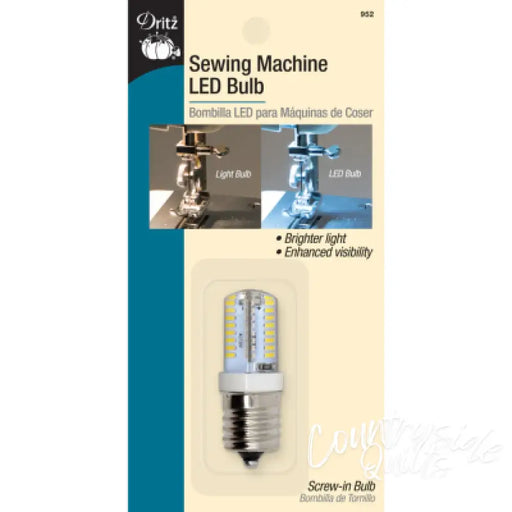 Dritz Sewing Machine LED Light Bulb with Screw-In Base 952