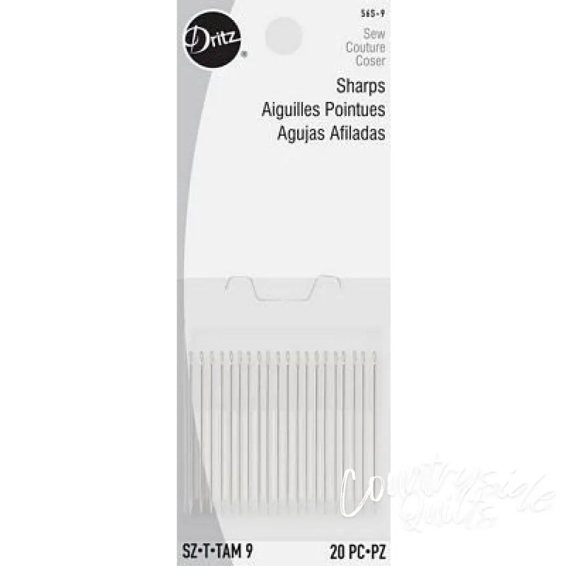 Dritz Size 9 hand needles 56S-9