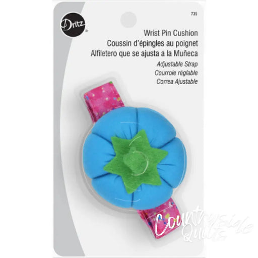 Dritz Wrist Tomato Pin Cushion with Adjustable Strap 735