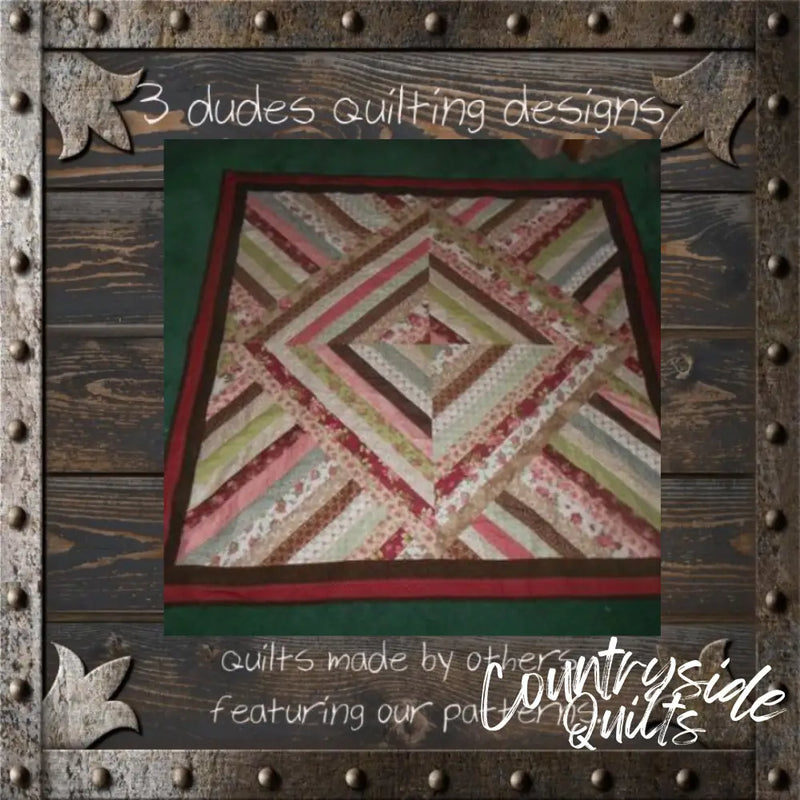 One Easy Pop Quilt Pattern 739406408812