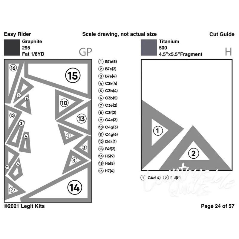 Easy Rider Pattern PT022