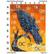 Edgar the Raven Pattern PT025