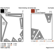 Edgar the Raven Pattern PT025