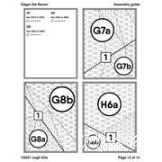 Edgar the Raven Quilt Kit QK025