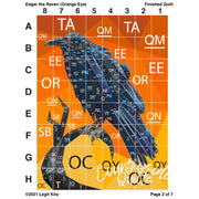 Edgar the Raven Quilt Kit QK025