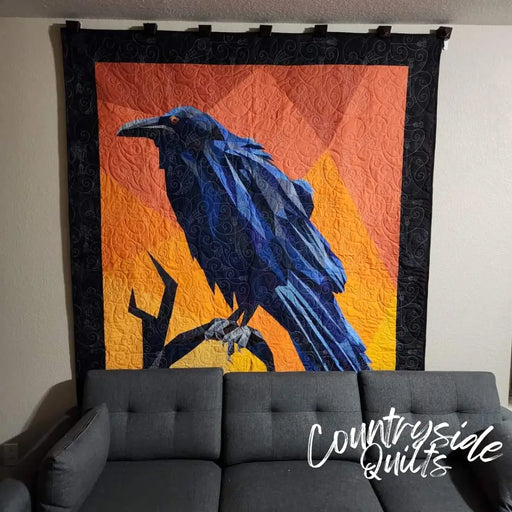 Edgar the Raven Quilt Kit QK025