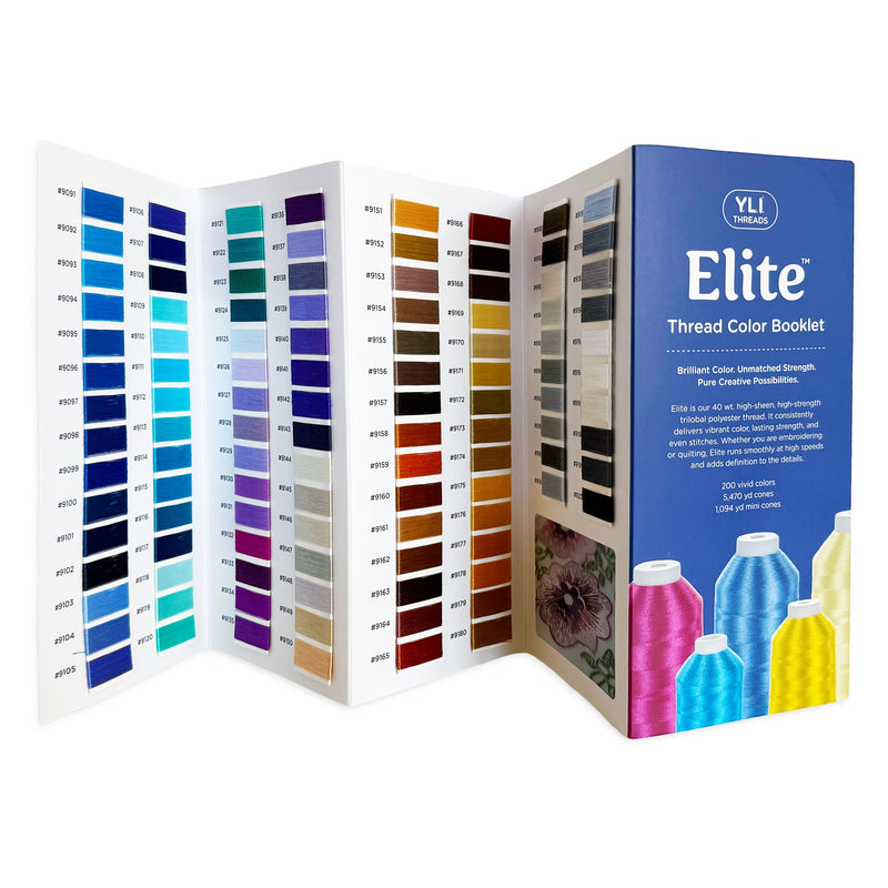 Elite Thread Color Booklet