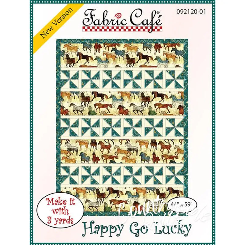 Fabric Cafe - Happy Go Lucky Pattern 864864