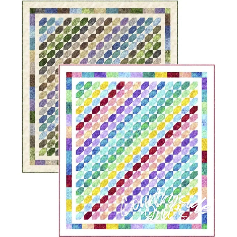 Flourish Fat Quarter Flow - DIGITAL Quilt Pattern flourish