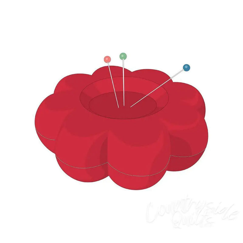 Lori Holt Flower Power Magnetic Pin Holder Riley Red 963909