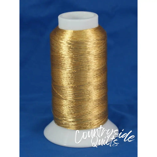 Heavy Metallic #GLD - Gold Cone Thread 208-10-GLD
