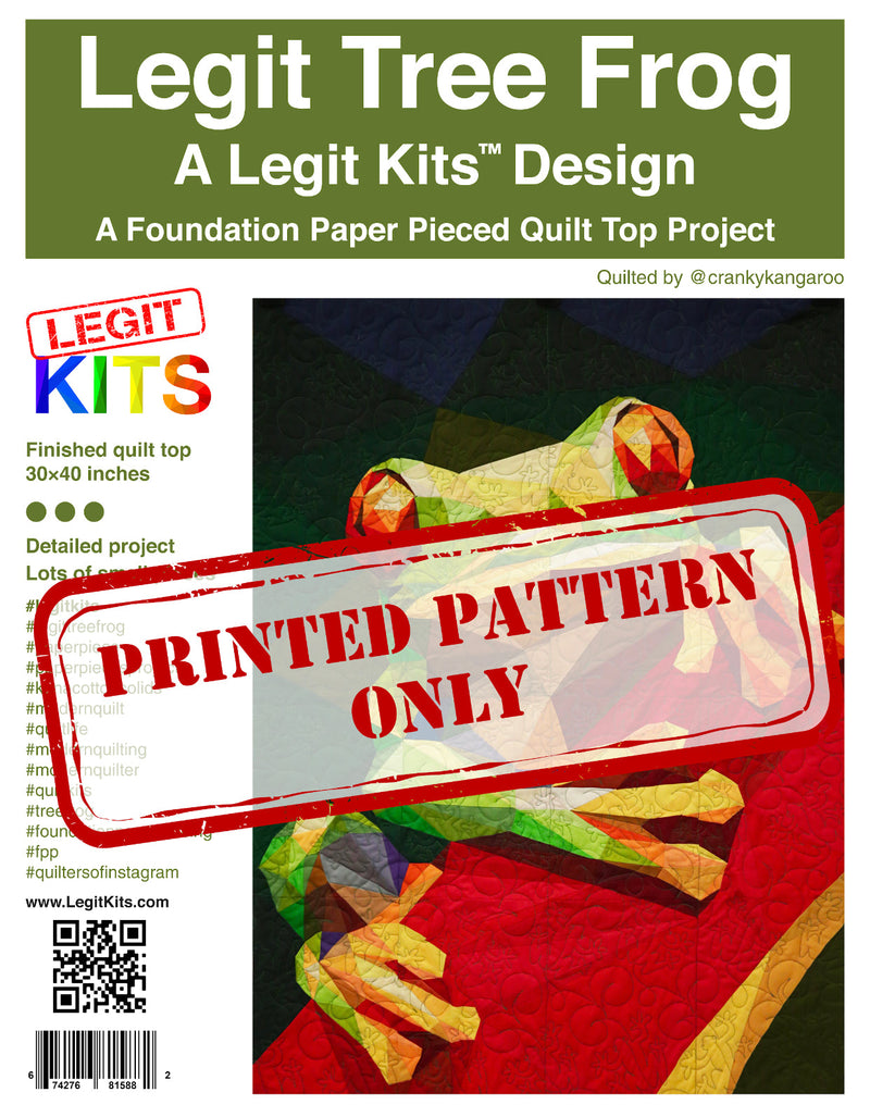 Legit Tree Frog Pattern