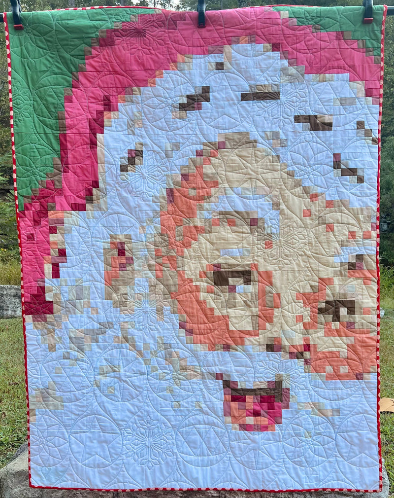 Father Christmas by PixelQuilt Quilt Kit