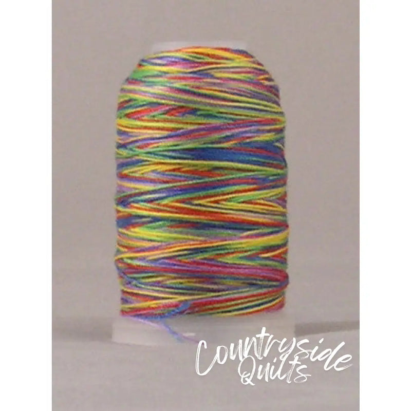 Jeans Stitch #OVA - Primary Variegated Mini Cone Thread