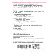 JELLY ROLL HEART QUILT Quilt Pattern 85035 3DQ6970