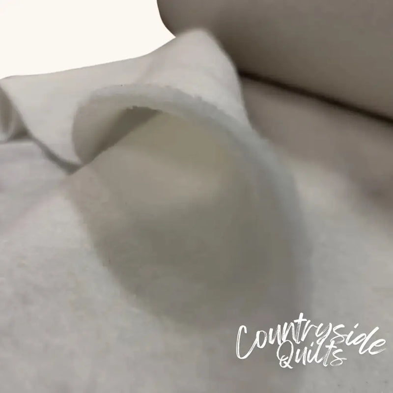 Linda’s Deluxe Cotton/Poly Blend Batting Twin Size 2 Yard