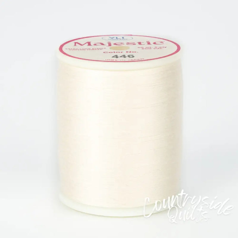 Majestic #446 - Natural White Spool Thread 11-1-446