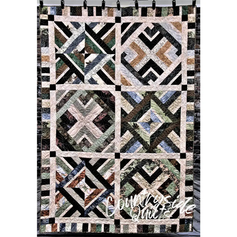 Majestic Mountain Quilt Pattern 739406408751