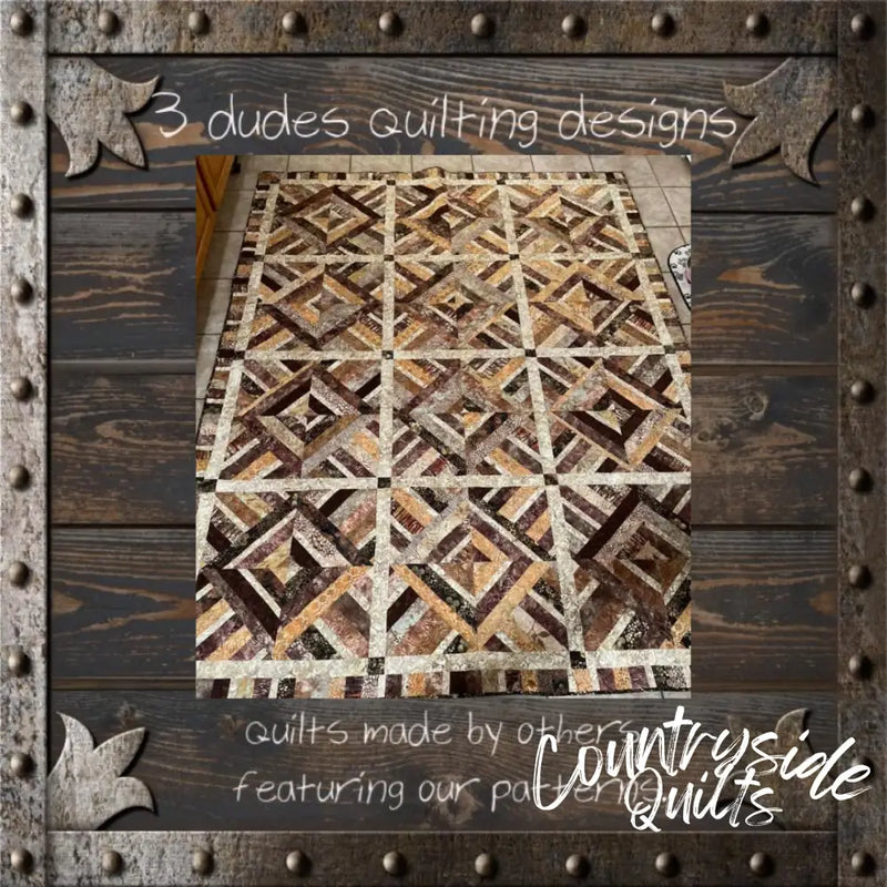 Majestic Mountain Quilt Pattern 739406408751