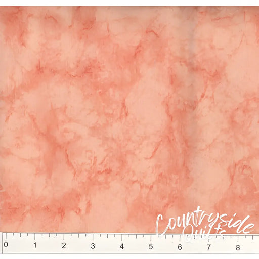 Pink marbled pattern with textures in Marshall Dry Goods Marble - Peach for comparison