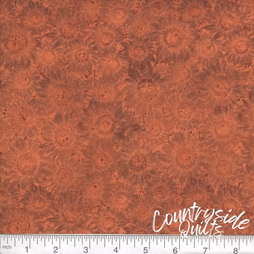 Marshall Dry Goods Sunflowers - Tonal Bronze 45’’