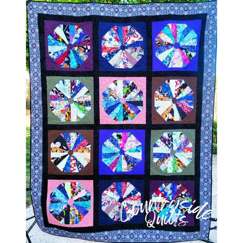 MERRILY WE ROLL ALONG QUILT PATTERN Quilt Pattern