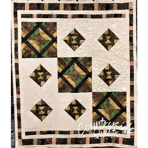 Modern Striped Squares Quilt Pattern 739406408782