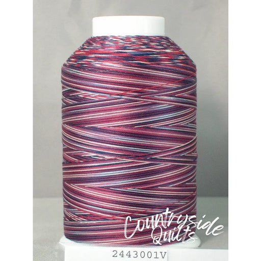 MQT #01V - Red White and Blue Cone Thread 244-30-01V