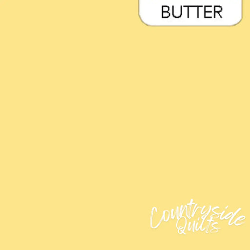 Northcott - Colorworks Premium Solids - Butter 9000-52-1