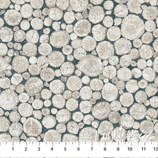 Northcott - Timberland Trail Flannel - Crosscut Logs 217384