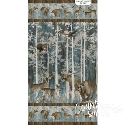 Northcott - Timberland Trail - Full Width Border Stripe