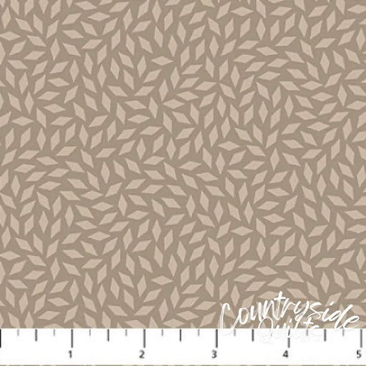 Patrick Lose Fabrics - Neutrality - Diamonds - Mushroom