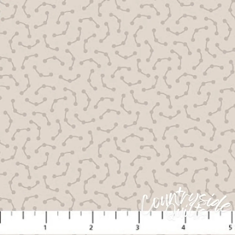 Patrick Lose Fabrics - Neutrality - Dotted Arcs - Misty