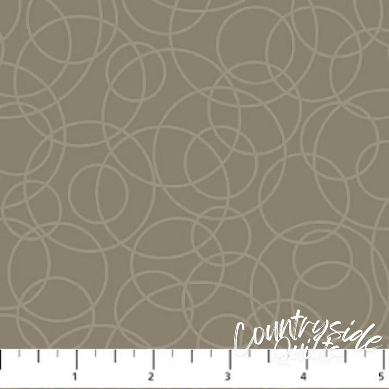 Patrick Lose Fabrics - Neutrality - Tangled Circles