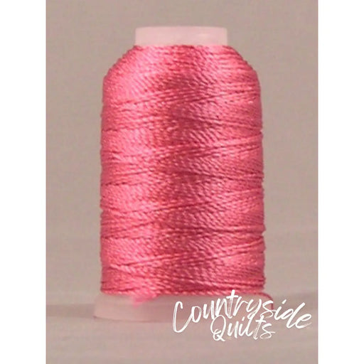 Pearl Crown Rayon #203 - Shocking Pink Mini Cone Thread