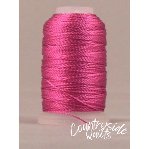 Pearl Crown Rayon #483 - Light Fuchsia Mini Cone Thread