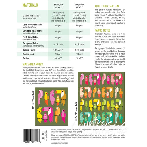 Pretty Birds Quilt Pattern 924706