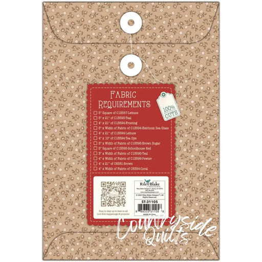 Lori Holt Quilt Seeds™ Pattern Home Town Neighbor No. 6