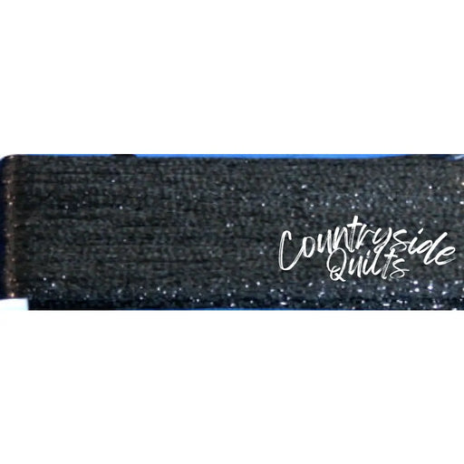 RibbonFloss Shimmer (Rayon/Metallic) #034 - Black/Black