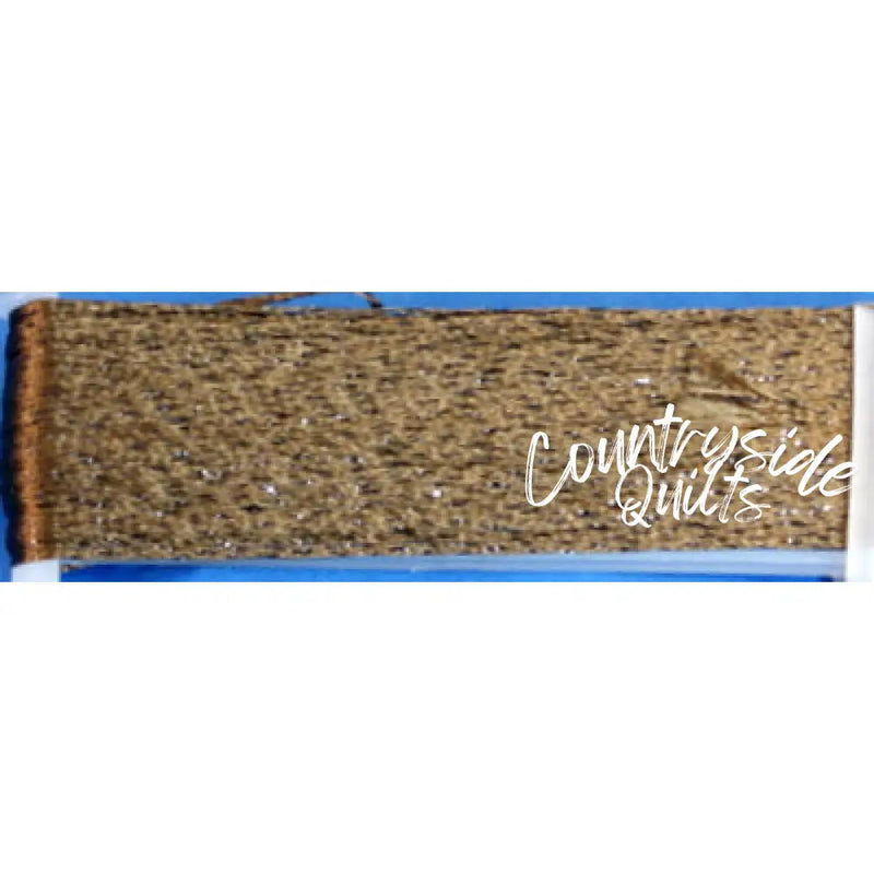 RibbonFloss Shimmer (Rayon/Metallic) #043 -Brown/Black