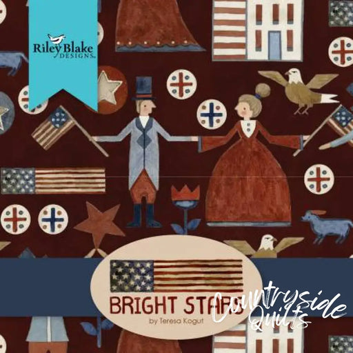 Riley Blake Designs Bright Stars 2 1/2’’ Rolie Polie